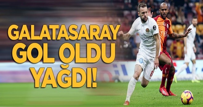 Galatasaray gol oldu yağdı!