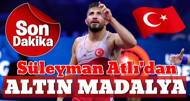 GÃ¼reÅte 2 altÄ±n bir gÃ¼mÃ¼Å madalya