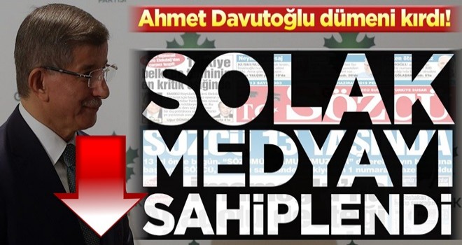 Ahmet Davutoğlu dümeni kırdı! Sözcü'ye yeşil ışık yaktı