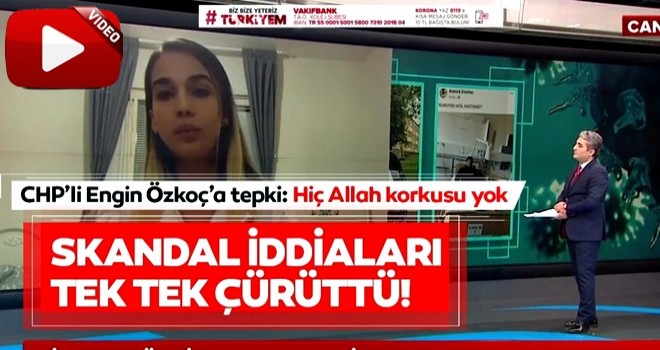 Leyla Gülüşken'den CHP'li Engin Özkoç'a sert tepki: Hiç Allah korkusu yok! .
