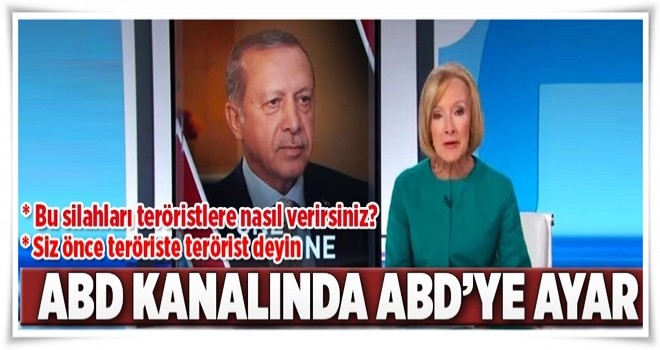 Erdoğan ABD kanalında ABD'yi eleştirdi