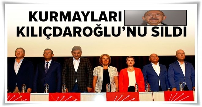 Kurmayları Kemal Kılıçdaroğlu’nu sildi… .