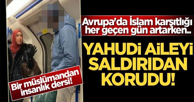 Avrupa'da İslam karşıtlığı her geçen gün artarken.. Bir müslümandan insanlık dersi