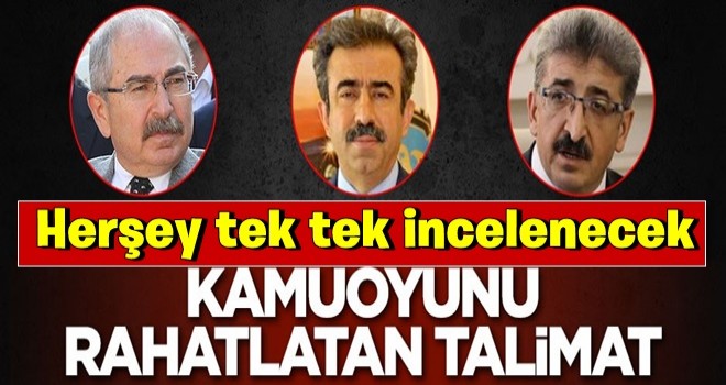 'Kayyım başkan'lardan kamuoyunu rahatlatan talimat