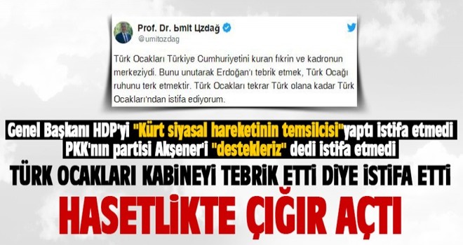 İYİ Partili Özdağ, Türk Ocakları'ndan istifa etti