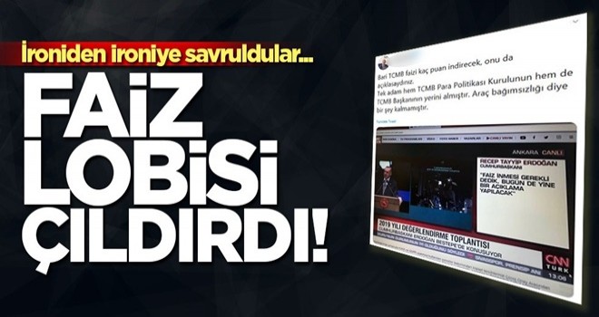 Merkez Bankasının kararı sonrası faiz lobisi çıldırdı!