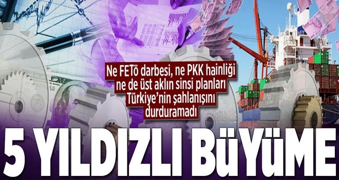 5 yıldızlı büyüme .