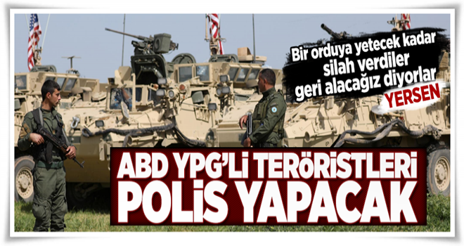 ABD'den flaş YPG açıklaması .