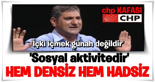 CHP Genel Başkan Yardımcısı Aykut Erdoğdu'dan skandal açıklama