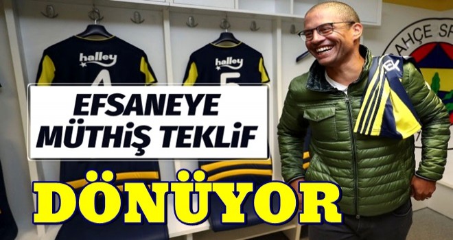 Alex de Souza 7 yıl sonra Fenerbahçe'ye geri dönüyor