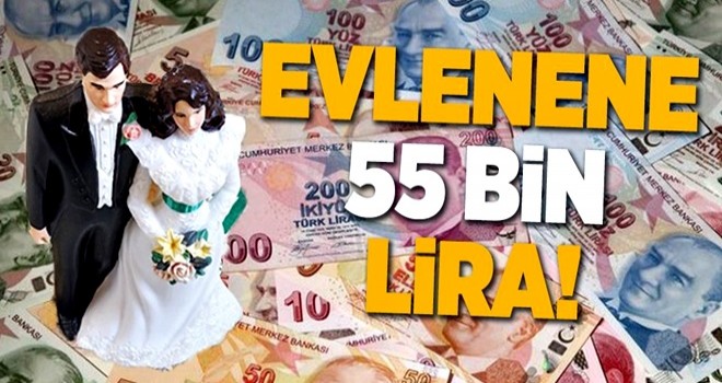 EVlenene 55 bin lira .