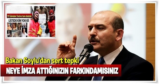 Bakan Süleyman Soylu'dan gazeteye verilen küstah ilana sert tepki!