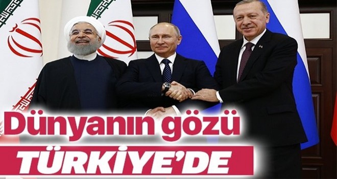 Dünyanın gözü Türkiye'de! Suriye için iki kritik zirve .