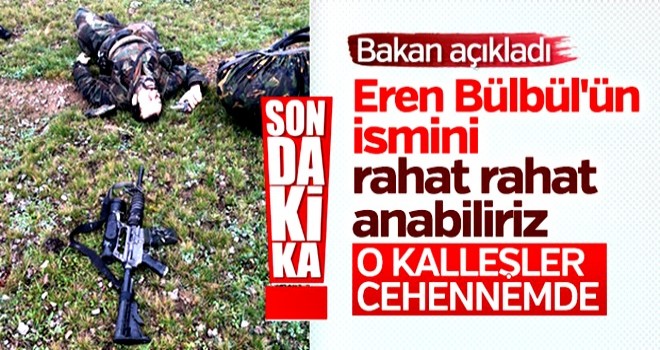 Eren Bülbül'ü şehit eden teröristler öldürüldü