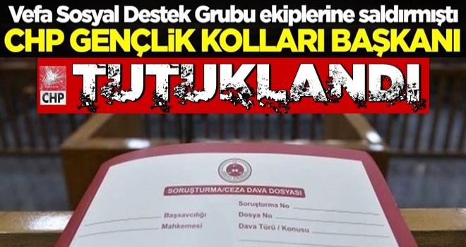 CHP Gençlik Kolları Başkanı Eren Yıldırım hakkında karar