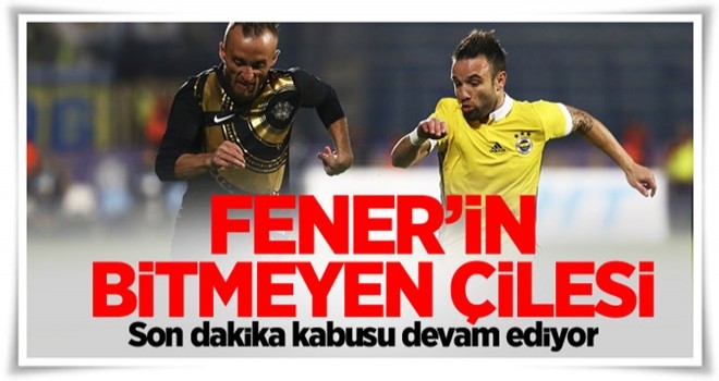 Fenerbahçe Osmanlıspor'u da yenemedi