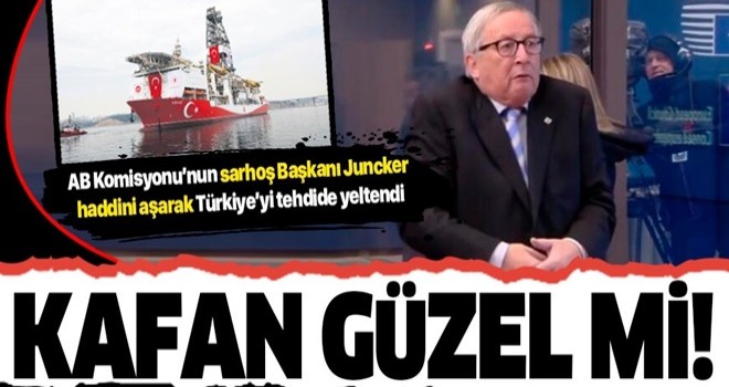 AB Komisyonu'nun alkolik Başkanı Juncker haddini aşarak Türkiye'ye tehditler savurdu .