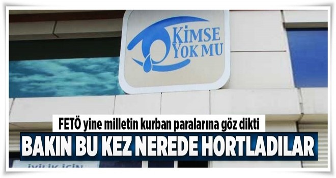 Kimse yok mu hortladı! .