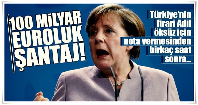 100 milyar euroluk şantaj