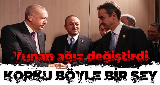 Yunan ağız değiştirdi! Korku böyle bir şey...