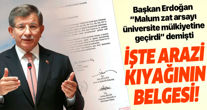 Başkan Erdoğan dikkat çekmişti! İşte belgeleriyle Şehir Üniversitesi'ndeki tezgah!