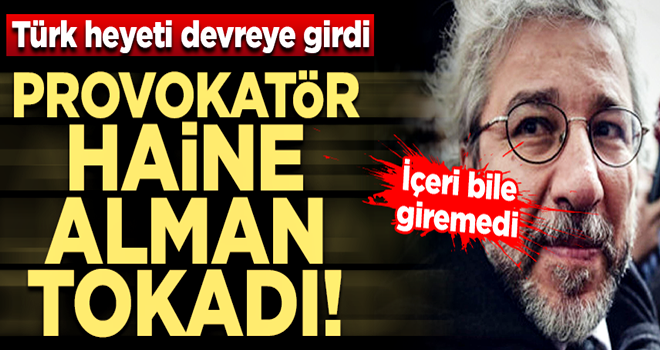 Vatan haini Can Dündar, Almanya’daki basın toplantısına alınmadı