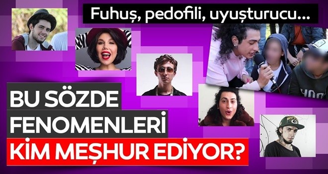 İnternet fenomenlerinde her yol var! Fuhuş, uyuşturucu, pedofili…