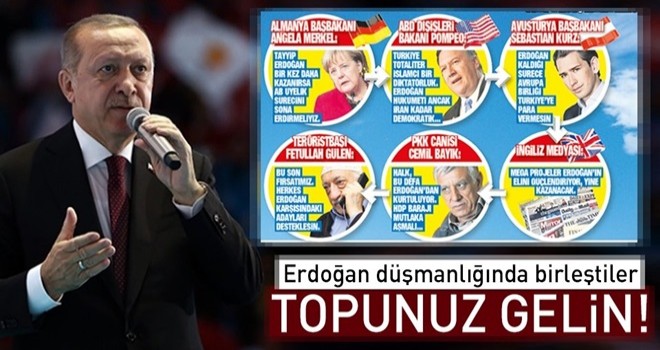 Topunuz gelin!.