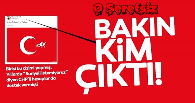 O çizimi yapan kişi Suriyeli değil PKK'lı çıktı!