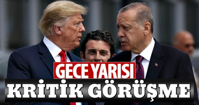 Erdoğan ile Trump görüştü