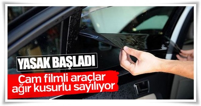Cam filmine ağır kusur düzenlemesi