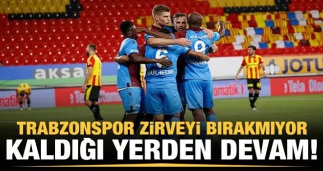 Trabzonspor kaldığı yerden devam!