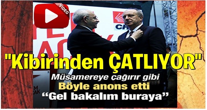 KÄ±lÄ±Ã§daroÄlu'nun Ä°nce anonsu dikkat Ã§ekti!