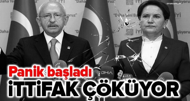 Kılıçdaroğlu üzerinden kurgulanan Millet İttifakı çöküyor .