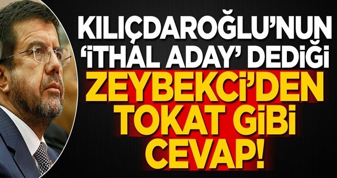 Kılıçdaroğlu'na Zeybekçi'den TOKAT gibi yanıt..