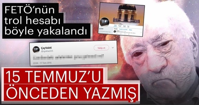 15 Temmuz’u önceden yazmış!