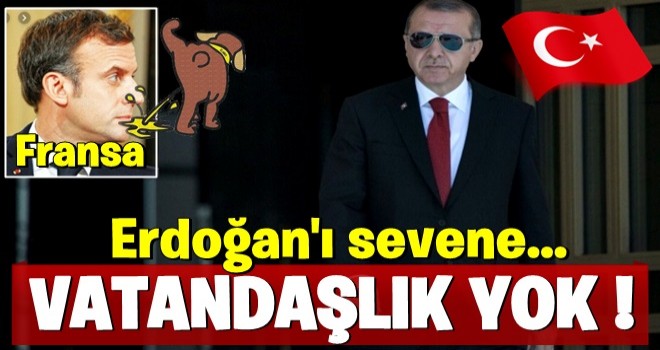 O ülkeden büyük skandal! Erdoğan'ı sevene vatandaşlık yok!