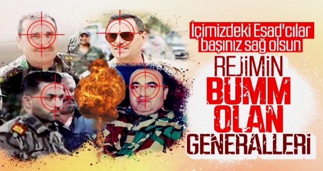 TSK, rejim ordusunun generallerini tek tek öldürdü