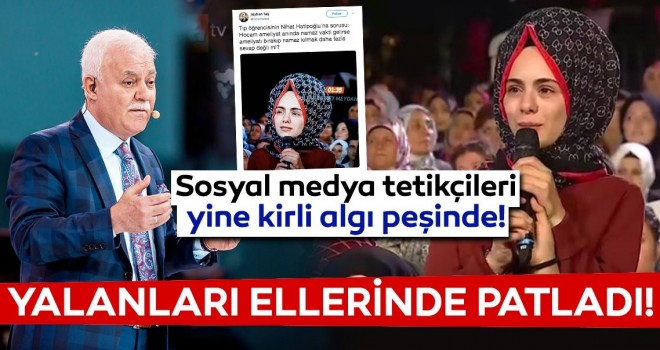 Sosyal medya tetikçileri yine kirli algı peşinde!