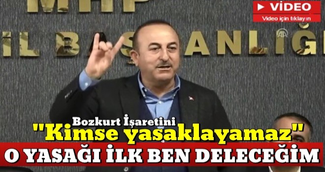 Resti çekti: Yasağı ilk ben deleceğim!