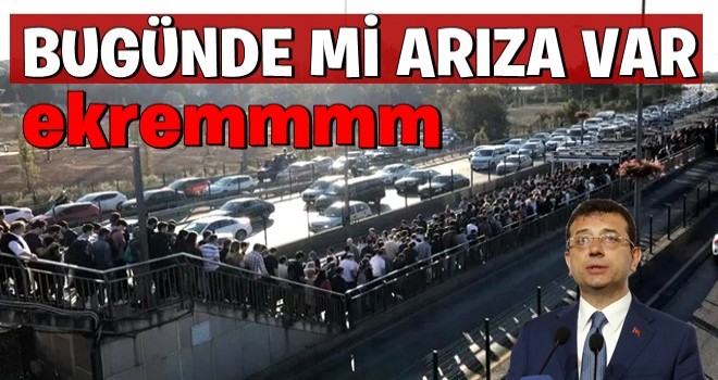 Yine metrobüs çilesi!