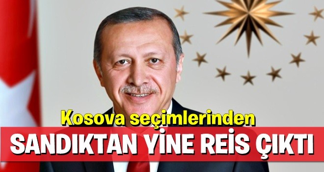 Cumhurbaşkanı Erdoğan'a Kosova seçimlerinden de oy çıktı!