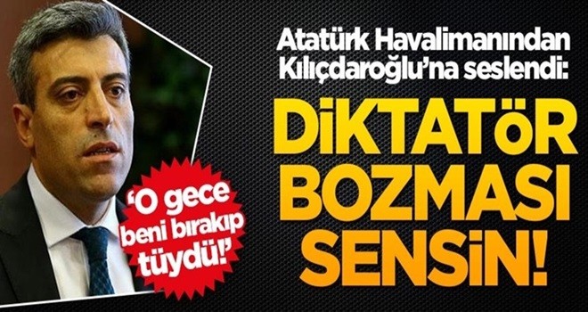 Öztürk Yılmaz'dan Kemal Kılıçdaroğlu'na çok ağır sözler: Diktatör bozması sensin!