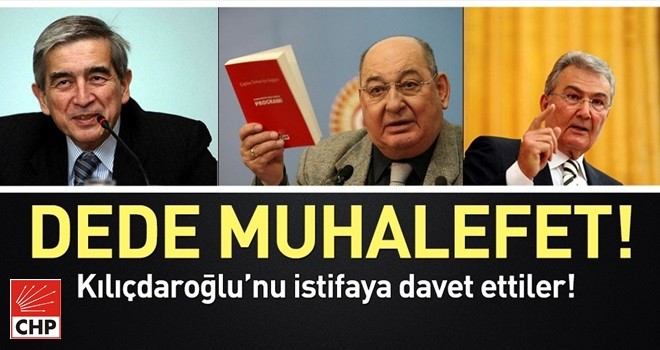 CHP’de tek adama yeni başkaldırı .