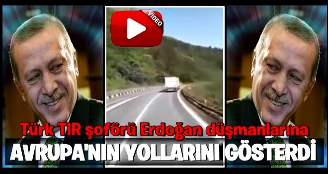 Erdoğan düşmanlarına Avrupa'nın yollarını gösterdi