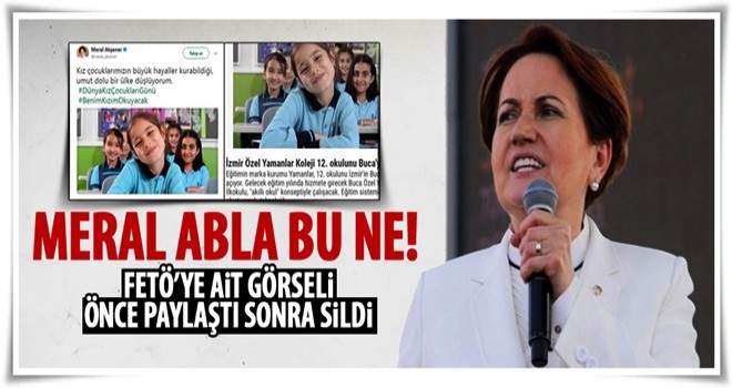 Meral Akşener o tweetleri sildi