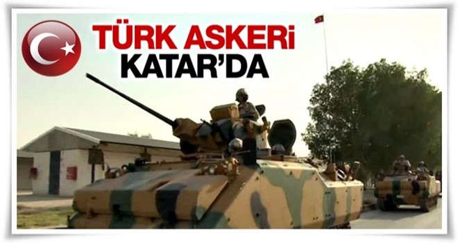 TSK'nın gönderdiği birlik Katar'da