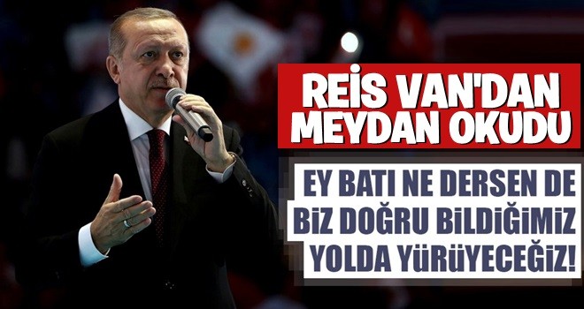 Cumhurbaşkanı Erdoğan: Ey Batı neredesin...