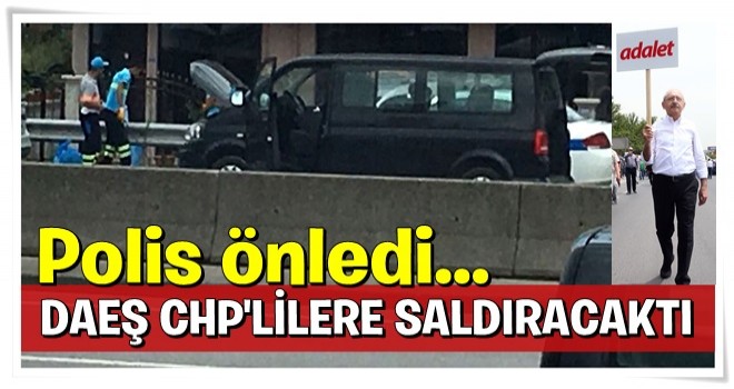 DEAŞ'lı terörist CHP'lilere saldıracaktı! Büyük provokasyonu polis önledi...