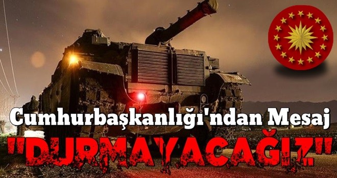 Cumhurbaşkanlığı'ndan Fırat'ın doğusu açıklaması